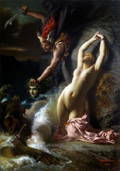 Henri-Pierre Picou Andromeda Chained to a Rock china oil painting image